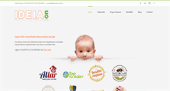 Desktop Screenshot of ideiaon.com.br